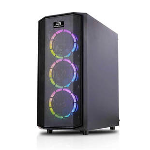 POWERBOOST X58RGB 4-ARGB Fanlı Gaming Mid-Tower PC Kasası