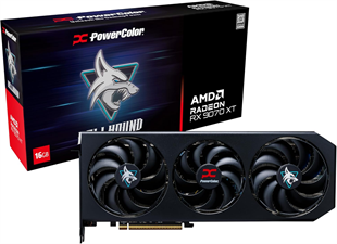 POWERCOLOR 16GB RX9070XT Reaper GDDR6 256bit HDMI DP PCIe 5.0