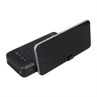 POWERWAY T20 KENDİNDEN KABLOLU DİJİTAL EKRAN 20.000 MAH SİYAH POWERBANK