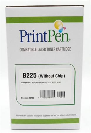 PRINTPEN XEROX B225,B230,B235 (006R04404) Chipsiz (6K) Siyah Toner