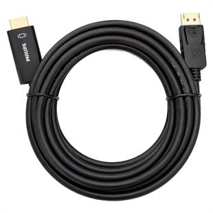 Philips SWA3129A/93 5 Metre DisplayPort to HDMI 4K 30Hz Kablo Altın Kaplama