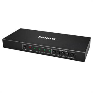 Philips SWR9101W/93 HDMI Quad Multi-Viewer 4-Giriş 1-Çıkış Ekran Bölücü ve Seçici Switch
