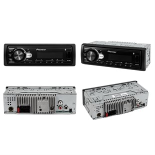 Pioneer MVH-140BT Usb Fm Aux Mp3 Bluetoothlu Mekaniksiz Oto Teyp 4x50 Watt
