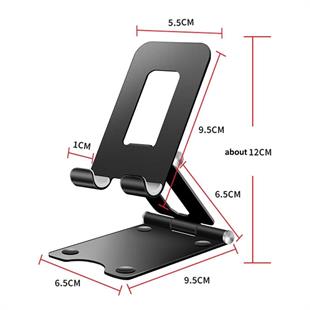 Powermaster A30 Masaüstü Metal Telefon Stand Tutacağı Çift Eksenli Katlanabilir