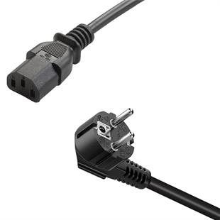 PowerMaster PM-568 1.5 Metre PC Power Güç Kablosu 3x1mm² IEC-60320 C13 (Dişi) - Schuko/Tip F (Erkek) Fiş Uçlu