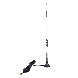 PowerMaster PM-19638 4G/LTE 5dBi Yaylı Modem Router Wifi Adaptör Anteni (3 Metre Kablo - 30 Cm Uzunluk)