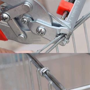 PowerMaster PM-20535 Bükümlü Halka Pense Klipler Tel Çit Sıkma Aleti