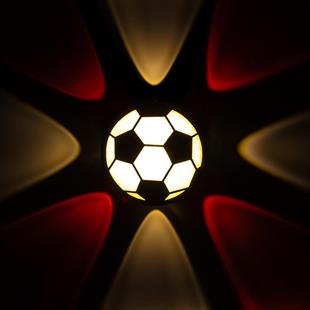 PowerMaster PM-24456 Gün Işığı - Kırmızı Futbol Topu Dekoratif LED Duvar Aplik