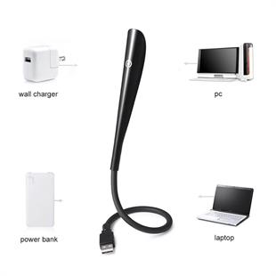 PowerMaster PM-24561 14 Ledli Siyah Esnek Usb Led Lamba