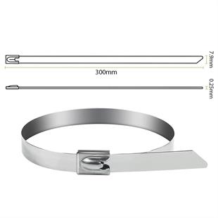 PowerMaster PM-26363 304 Paslanmaz Çelik Kablo Bağı 7.9X300Mm