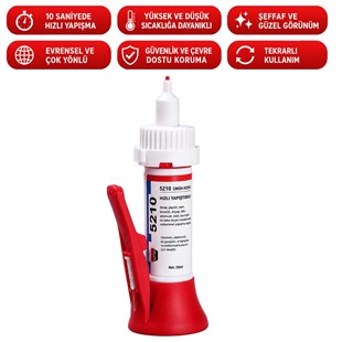 PowerMaster PM-29676 Yağ Bazlı Jel Tipi Süper Hızlı Çok Amaçlı Güçlü Yapıştırıcı
