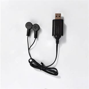 PowerMaster PM-29723 4.2V 1A Manyetik USB Şarj Kablosu Büyük Lityum Piller İçin Portatif Şarj Çözümü