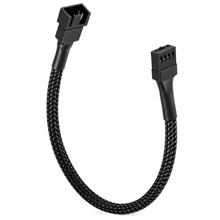 Powermaster PM-38402 25 Cm 4 Pin Pwm Erkek Dişi Fan Uzatma Kablosu