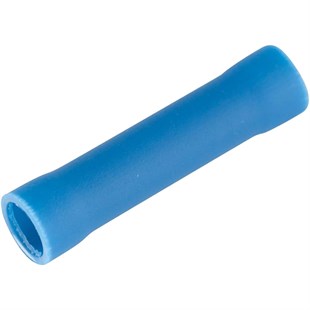 PowerMaster PM-39055 1,5-2,5mm2 Kesit 25x6x4,5mm Soket Mavi İzoleli Kablo Pabucu (100lü Paket)