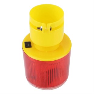 PowerMaster PM-39272 Kırmızı İkaz Lambası 120X80mm