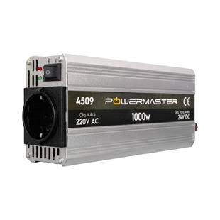Powermaster PM-4509 24 Volt - 1000 Watt Modifiye Sinüs İnvertör