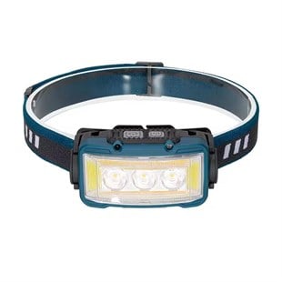 PowerMaster S03 Siyah Sensörlü Kafa Lambası