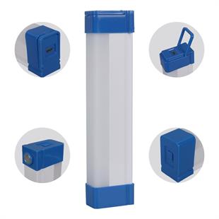 PowerMaster T515 17cm 20W Çubuk Portatif LED Işıldak Şarjlı Tüp Lamba 800mAh