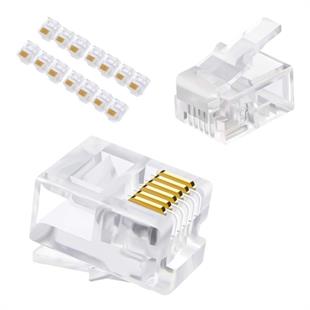 PowerMaster Telefon Soketi 6P/6C (100lü Paket)