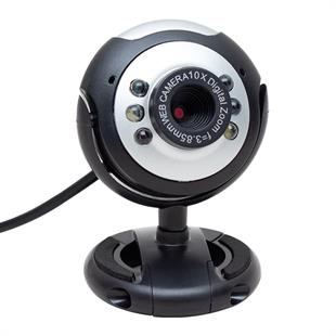 Powermaster 1.3 MP 10x Zoom Ledli Mikrofonlu Pc Webcam PM-3962
