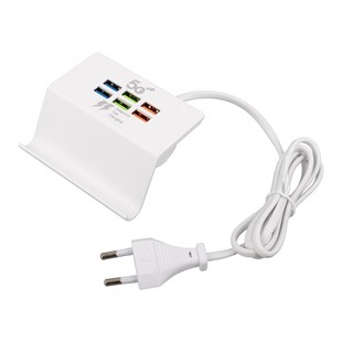 Powermaster 6 USBli 3.1A Şarj Standı