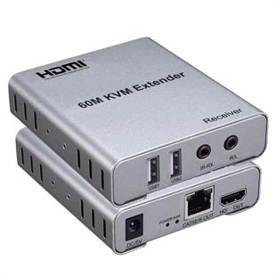 Powermaster HDMI KVM Extender 60m