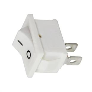 Powermaster IC-125B-1 Mini Beyaz Işıksız ON-OFF Anahtar