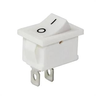 Powermaster IC-125B-1 Mini Beyaz Işıksız ON-OFF Anahtar