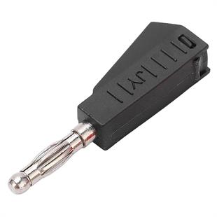 Powermaster IC-238D 4mm Banana Jack Üçgen Konnektör Siyah