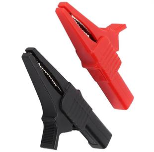 Powermaster IC-243C  Siyah-Kırmızı 4 Mm Banan Jak Girişli 2li Krokodil CatIII