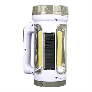 Powermaster JA-1953 5W Solar + Şarjlı Işıldak El Feneri