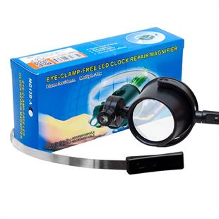 Powermaster MG13B-A Göze Takılan Tip 30 Mm Çaplı 15X Büyütmeli Led Aydınlatmalı Büyüteç