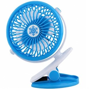 Powermaster ML-F168 Masaüstü Klipsli 3 Hız Kademeli USBli Fan Vantilatör