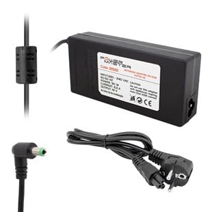 Powermaster PM-12922 Toshiba Uyumlu 19V 6.3A Notebook Adaptörü 6.3x3.0mm Uçlu Şarj Cihazı