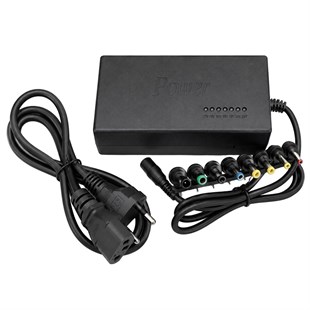 Powermaster PM-13512 12V-24V Ayarlanabilir Voltajlı LED Göstergeli Evrensel Notebook ve Cihaz Adaptörü