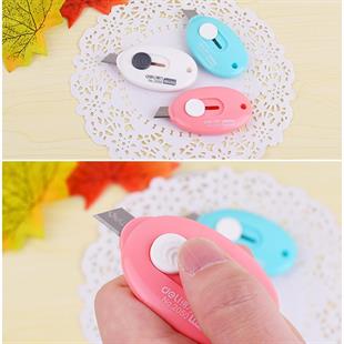 Powermaster PM-14375 Çelik Bıçaklı Mini Tekli Falçata Maket Bıçağı