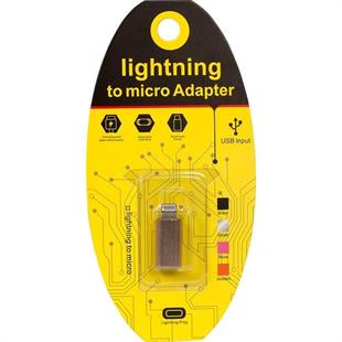 PowerMaster PM-18308 Type-C to iPhone Lightning USB OTG Çevirici Aparat