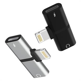 Powermaster PM-18316 iPhone Lightning Şarj Kulaklık Çevirici Adaptör Jack