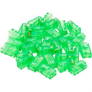 Powermaster PM-22703 RJ45 CAT6 8P/8C Yeşil Soket (100lü Paket)