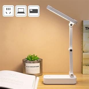 Powermaster PM-24440 Katlanabilir Dokunmatik Tuşlu Solar / Şarjlı Ledli Masa Lambası