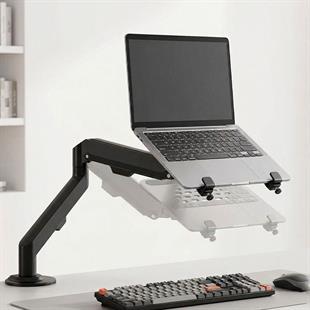 Powermaster PM-27096 Profesyonel Amortisörlü 2si 1 Arada Laptop ve Monitör Standı
