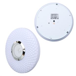 Powermaster PM-27329 Beyaz 30*6 Cm 24 Watt Bluetooth Hoparlörlü Tavan Aydınlatma (AL-BL302) Tornavida Hediyeli