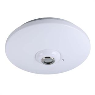 Powermaster PM-27331 Beyaz 34*9 Cm 24 Watt Bluetooth Hoparlörlü Tavan Aydınlatma (AL-BL301) Tornavida Hediyeli