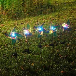 Powermaster PM-29310 Dc 5 Volt Solar Rüzgar Gülü Led Bahçe Aydınlatma 2li Paket