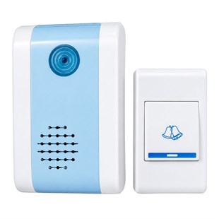 Powermaster PM-2936 Kablosuz Uzaktan Kumandalı Işıklı Kapı Zili (50 Metre Menzil, 32 Melodi)