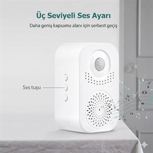 Powermaster PM-29670 Dc 5V Şarjlı Sesli İkaz Akıllı Kapı Sensörü