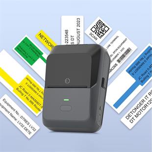 Powermaster PM-29886 Çok Amaçlı Bluetooth Destekli Taşınabilir Akıllı Termal Etiket Yazıcısı