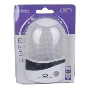 Powermaster PM-34096 1 Watt Ledli Fotoselli Sensörlü Gece Lambası