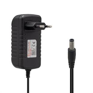 Powermaster PM-4531 12 Volt - 2 Amper 5.5*2.5 Mm Uçlu Plastik Kasa Priz Tipi Adaptör