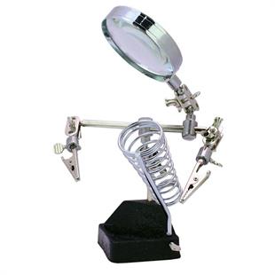 Powermaster PM-7194 3 Konumlu Büyüteç Havya Standı